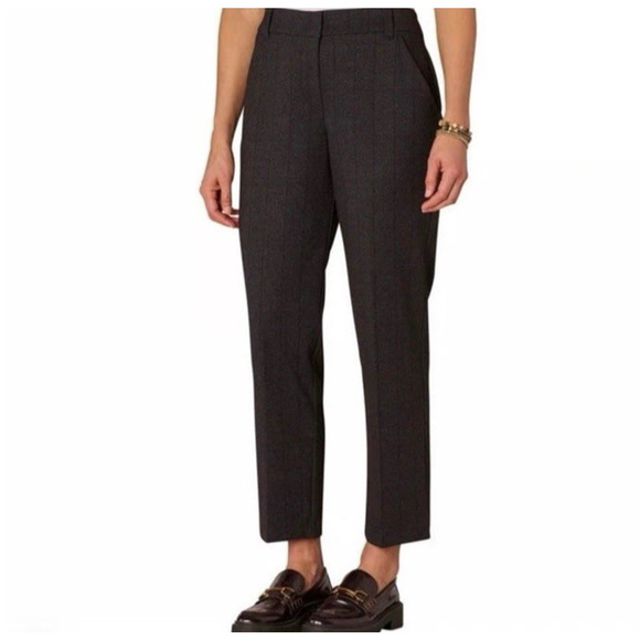 NWT Democracy "Ab" Solution Pants Gray Trousers 16 High Rise Stretch Cotton Work - Picture 1 of 8